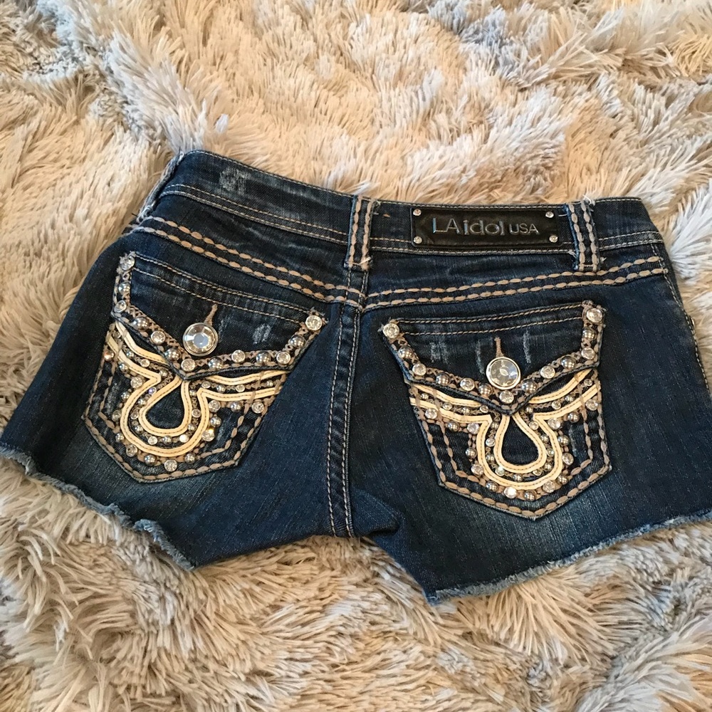 Cute sequined shorts